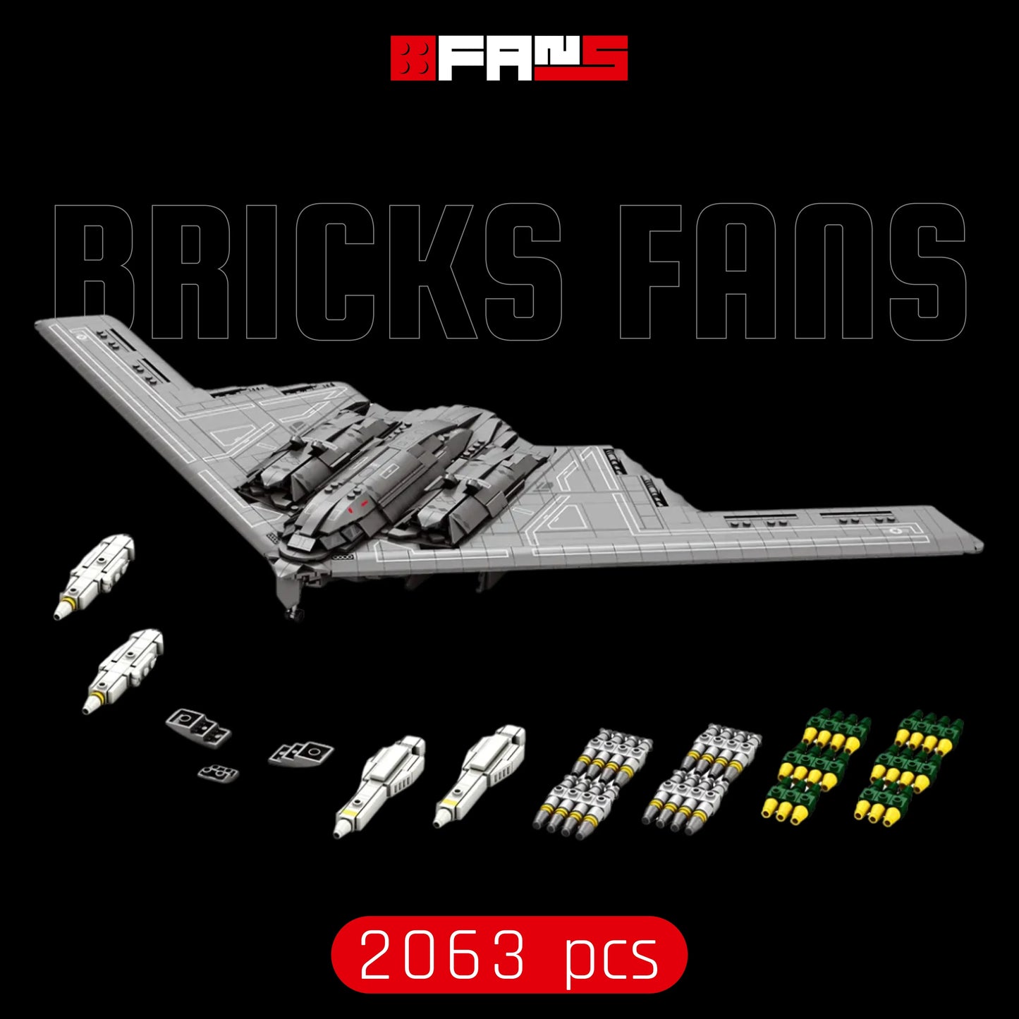 Espírito B-2 (2063 Peças)