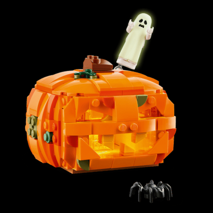 Capa 02 do produto Halloween: Lanterna de Abóbora (323 peças).