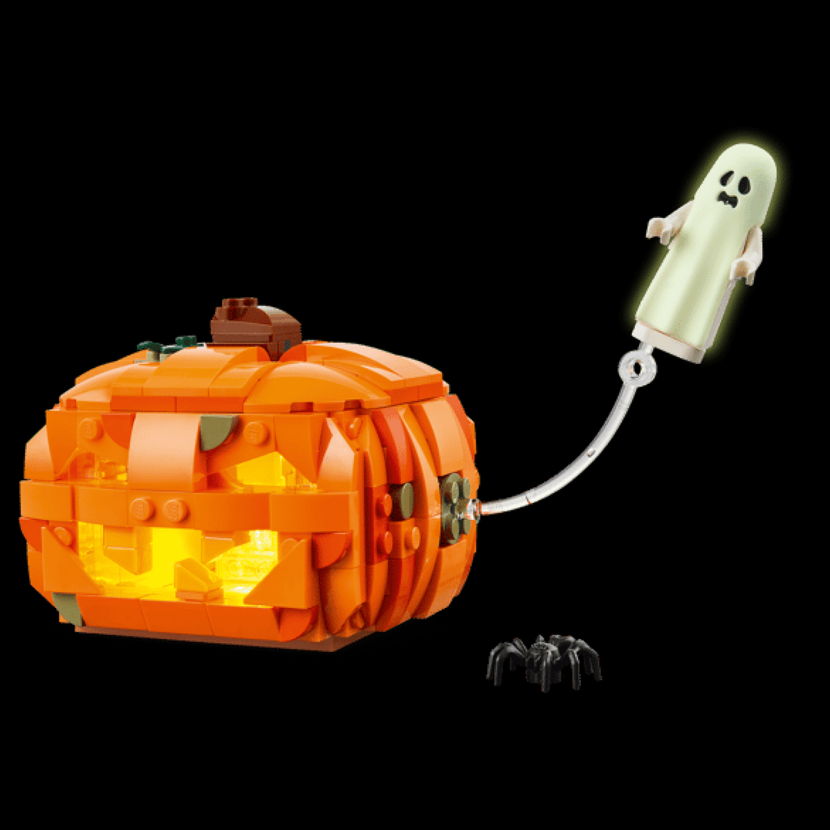 Capa 03 do produto Halloween: Lanterna de Abóbora (323 peças).
