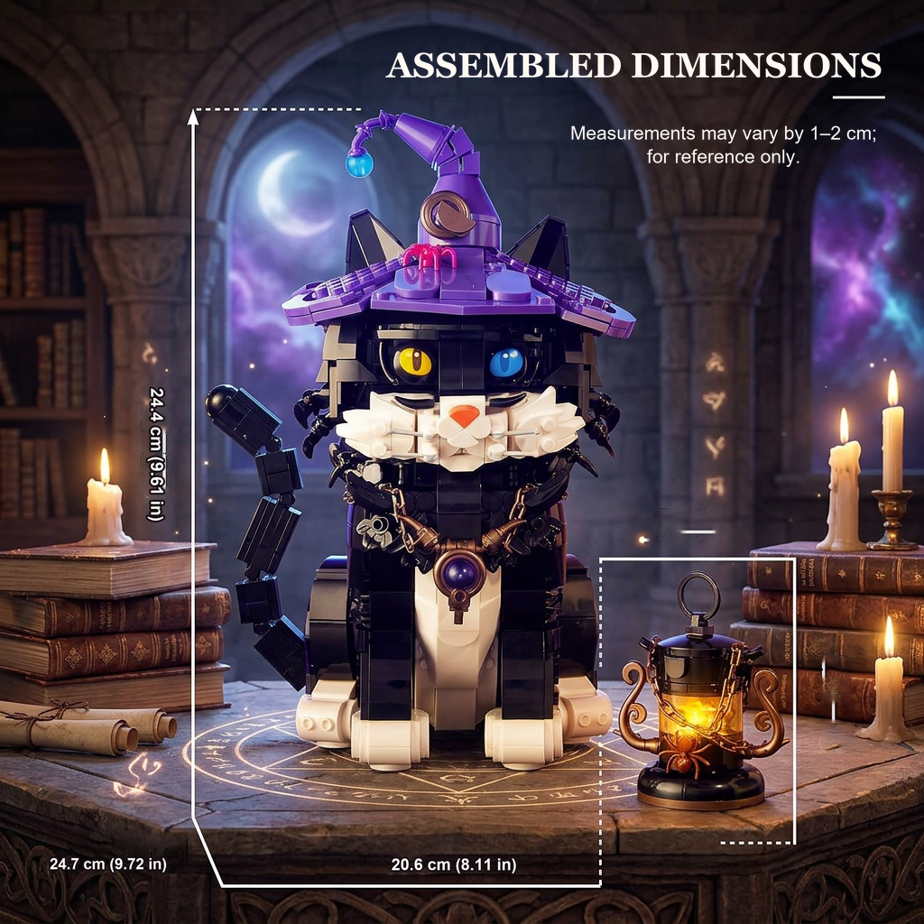 Magical Cat (1128 pcs)