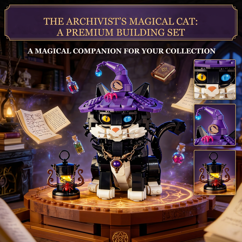 Magical Cat (1128 pcs)
