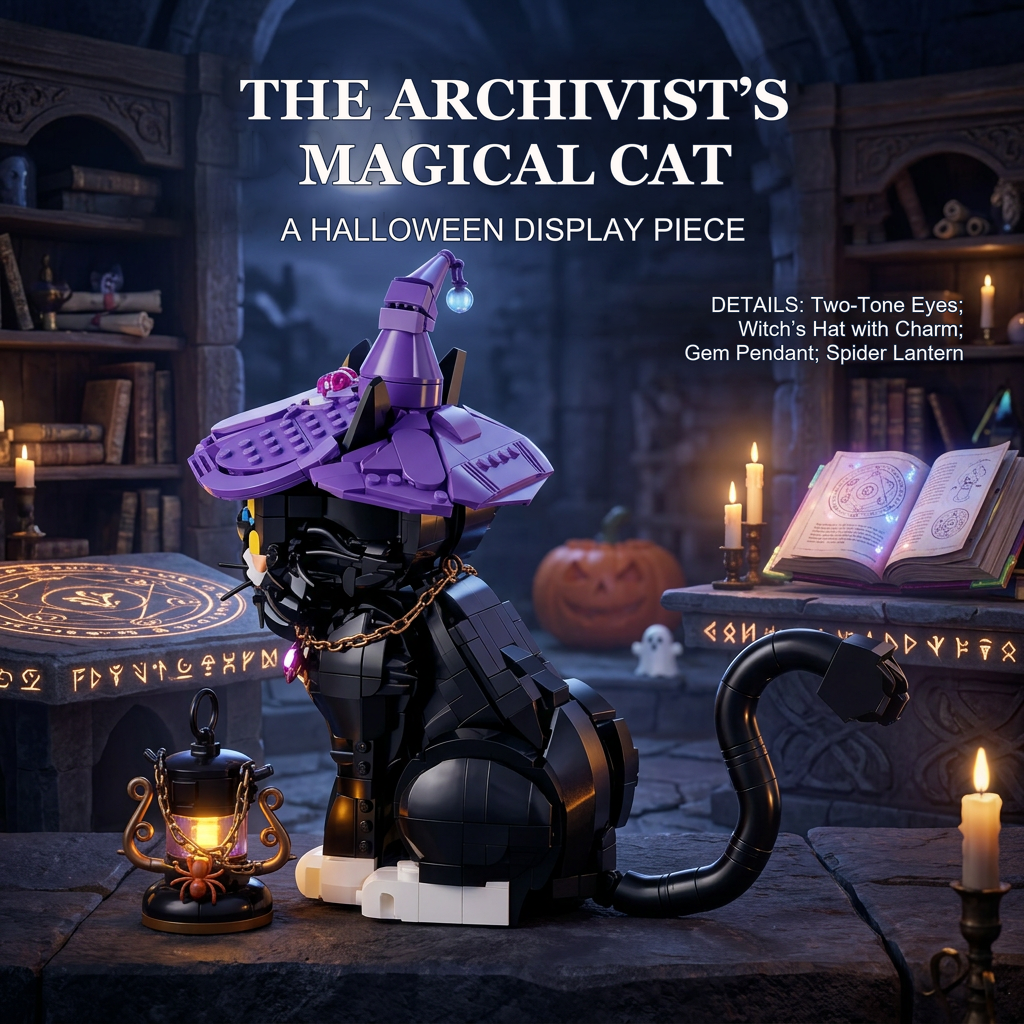 Magical Cat (1128 pcs)