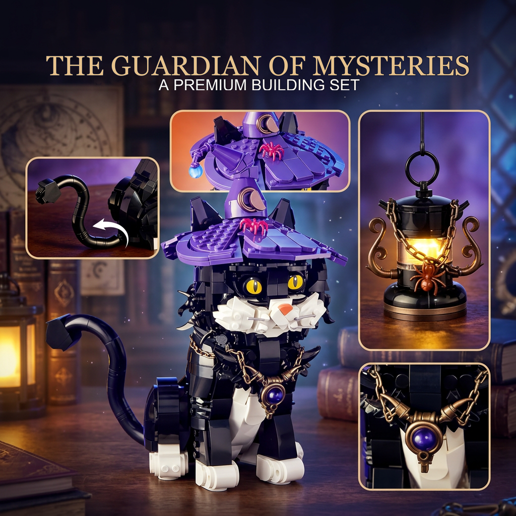 Magical Cat (1128 pcs)