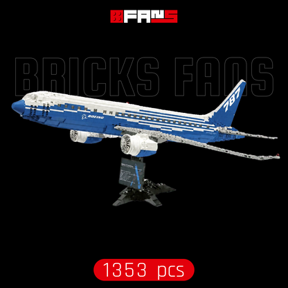 Boeing 787 Dreamliner (1353 Teile)