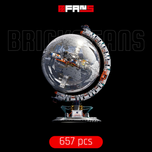 Globe (657 pcs) - Bricks Fans cover