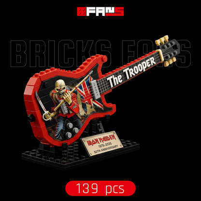 Chitarra Iron Maiden - The Trooper (139 pezzi)