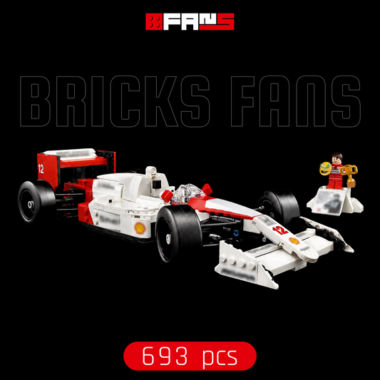 Voiture de Formule 1 classique MP4/4 - Ayrton Senna (693 pièces)