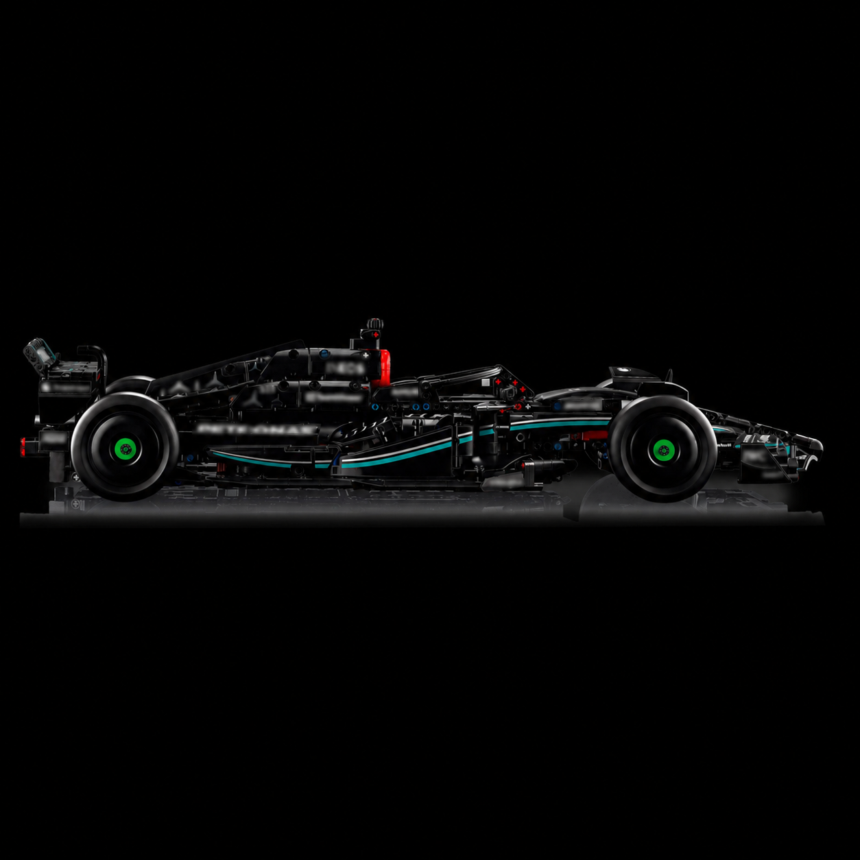Schwarzer Formel-1-Wagen (1600 Teile) 