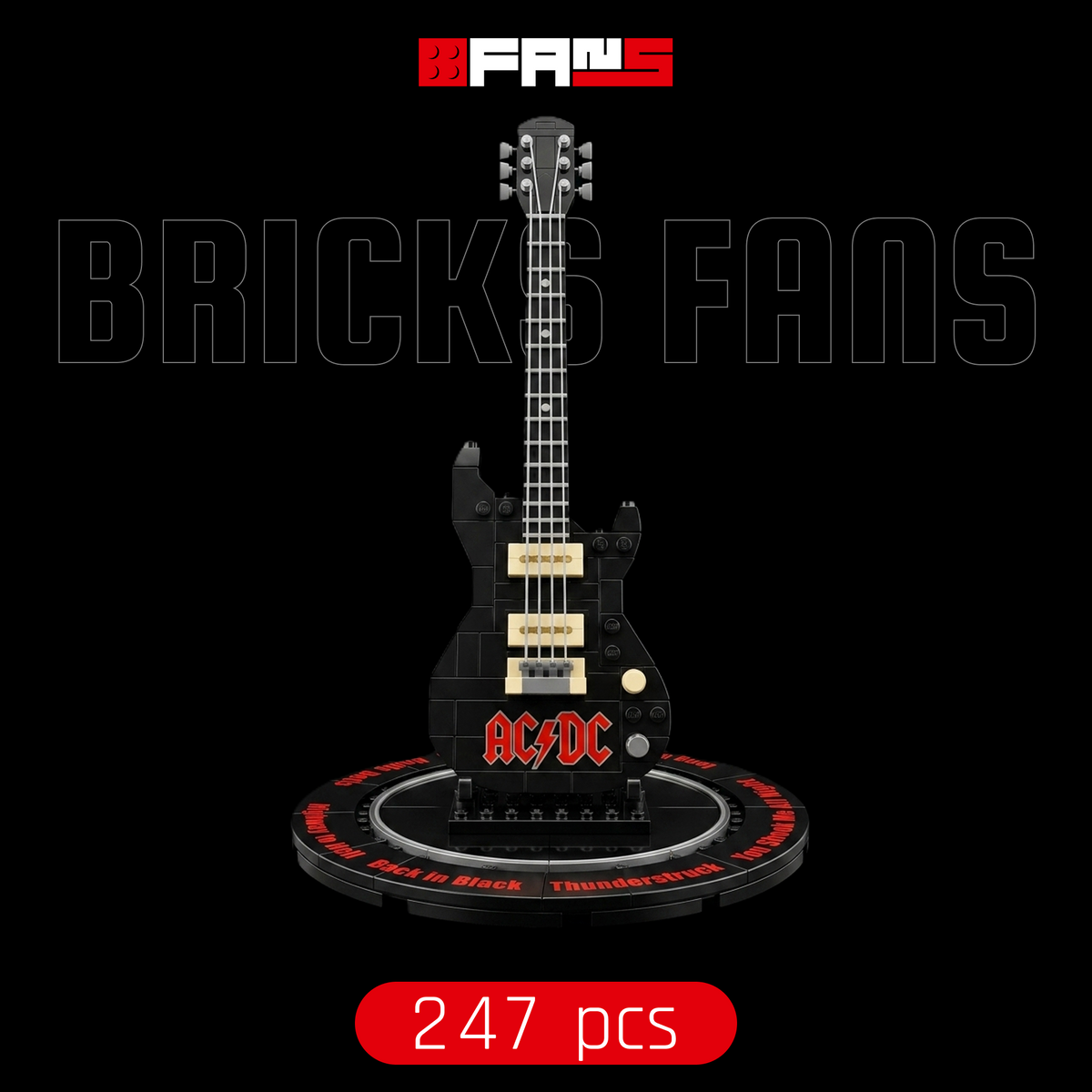 Guitare AC/DC (247 pièces)