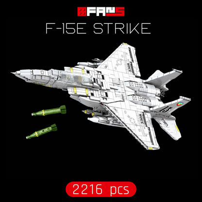 Avion de chasse F-15E (2216 pièces)