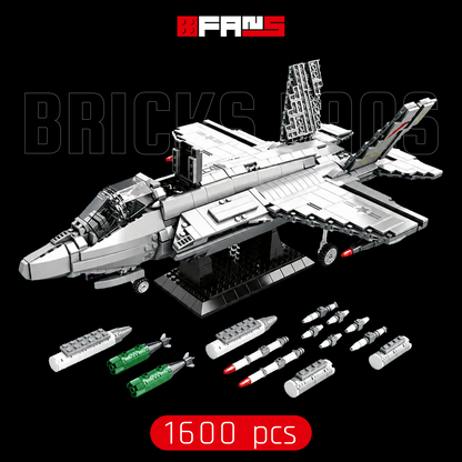 Avion de chasse F-35 (1600 pièces) - Couverture officielle