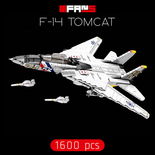 Avion de chasse F-14 (1600 pièces)