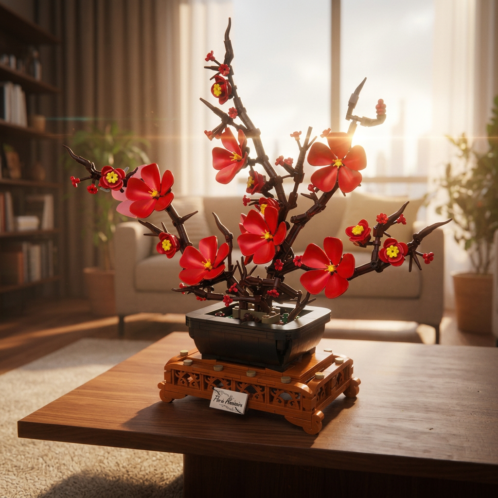 Plum Blossom Bonsai (669 Pcs)