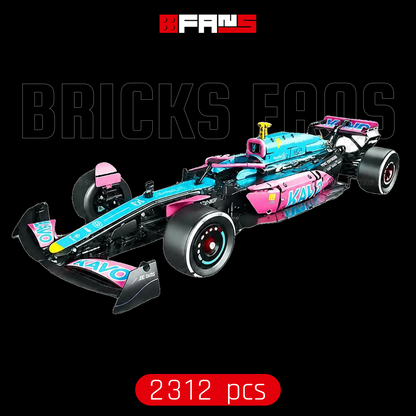 Bricks Fans cover - Formula 1 A524 (2312 Pcs)