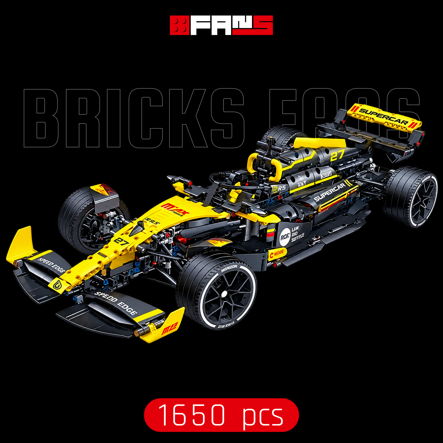 Bricks Fans cover - Formula 1 RS20 (1650 pcs)