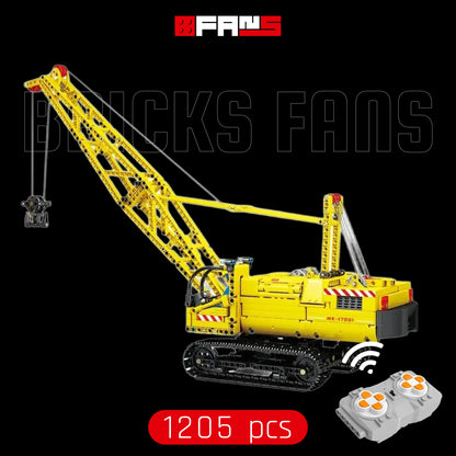 Grue sur chenilles (1205 pièces) 