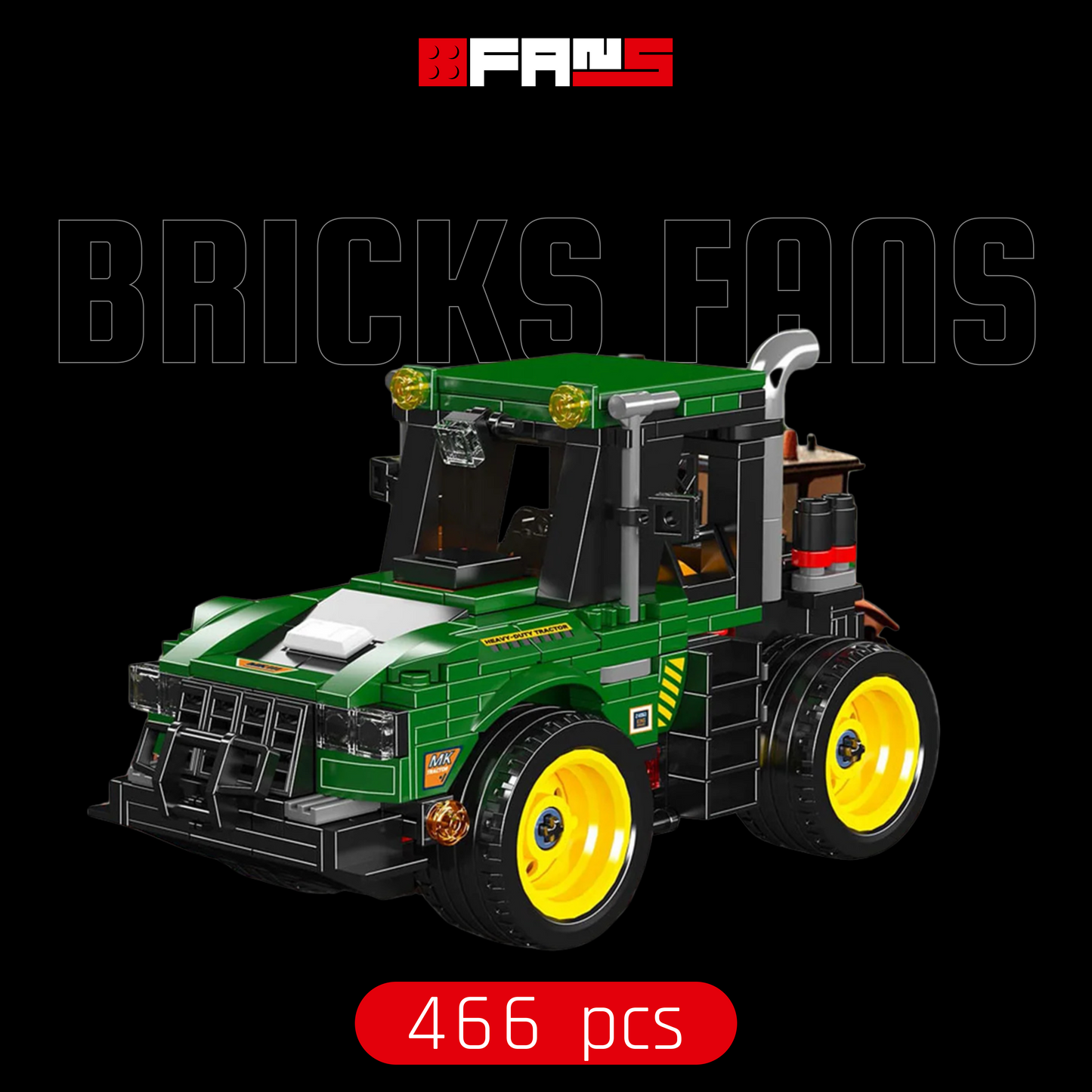 John Deere 6150R (466 pcs)