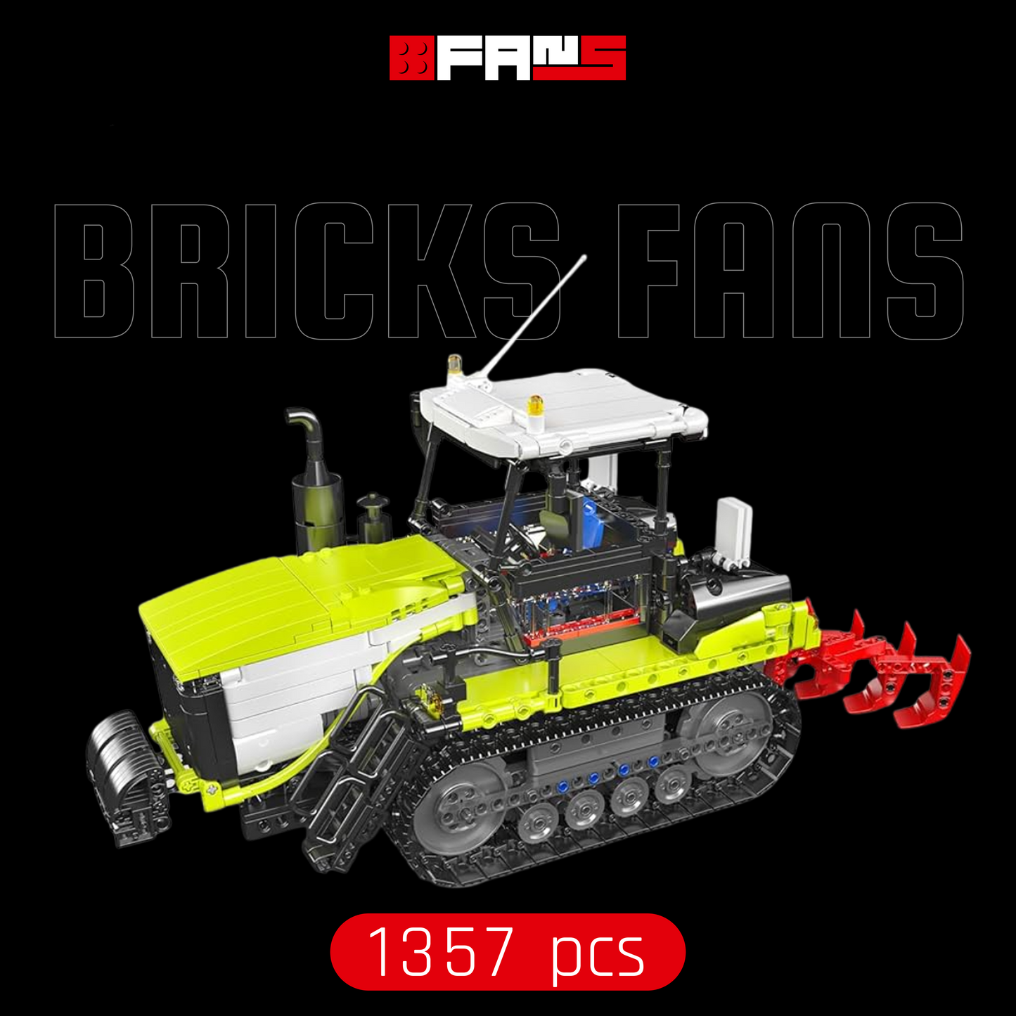 Claas Challenger 75E (1357 pezzi) 