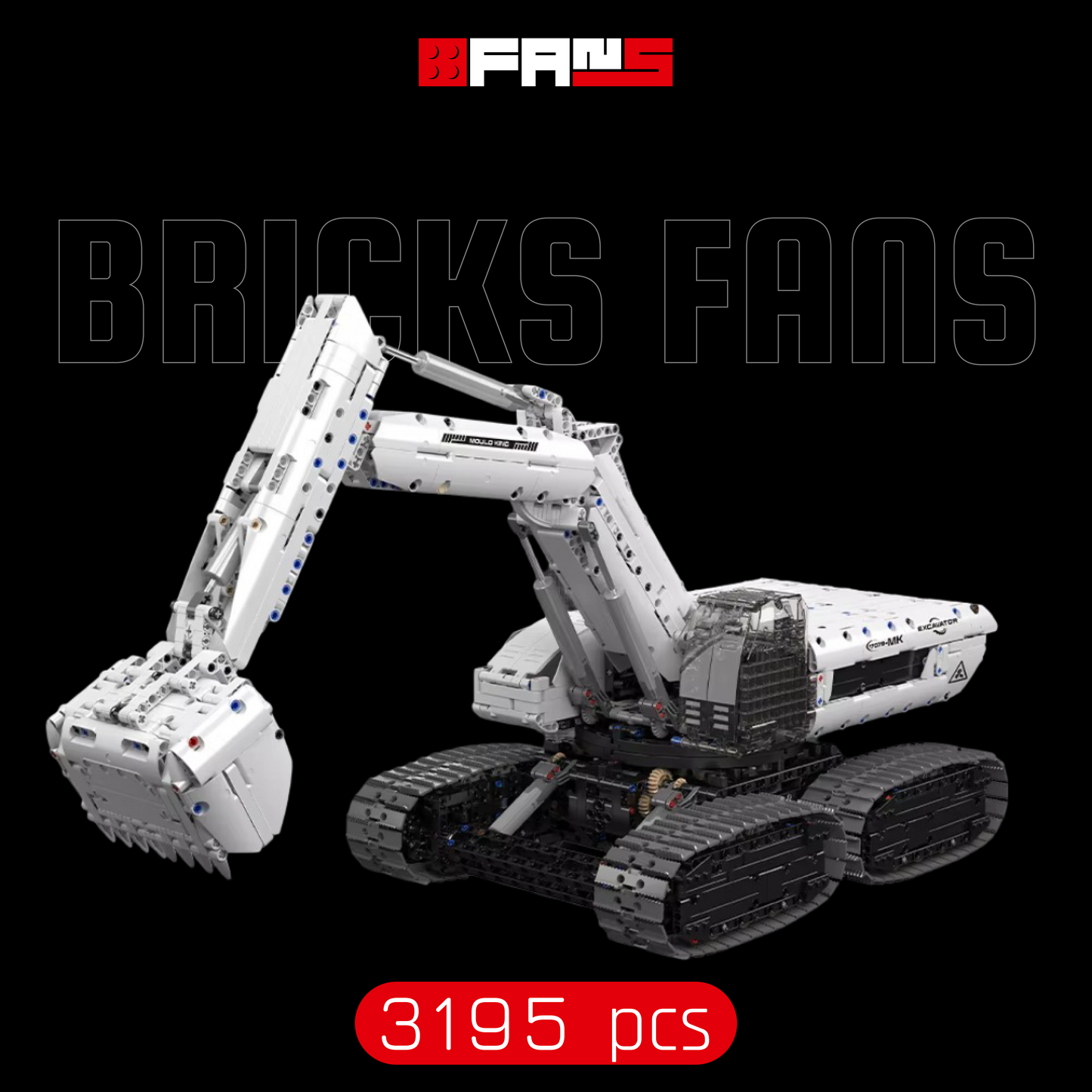 Escavatore Sci-Fi (3.195 pezzi) 