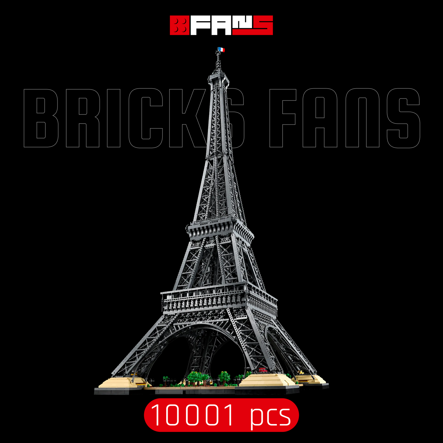 Eiffel Tower (10001 pçs)