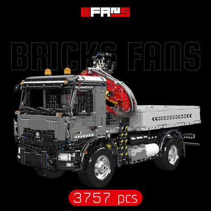 Volvo FMX Dźwig Samochodowy (3757 elementów) 