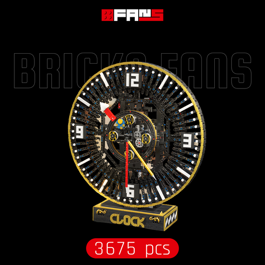 Motorized Mechanical Clock (3675 pcs)