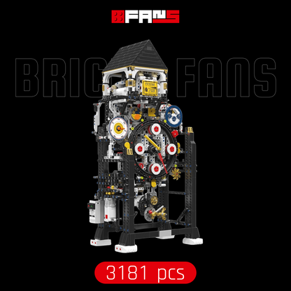 Reloj Mecánico Cyberpunk (3181 piezas) 