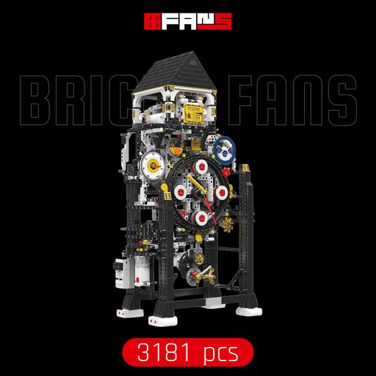 Cyberpunk Mechanical Clock (3181 pcs)