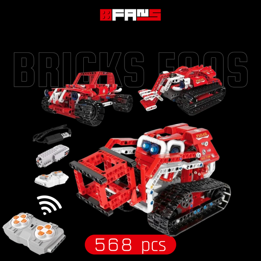 3-in-1 Explorer Robot (568 pcs)