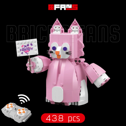Articulated Pink Robot Fox (438 pcs)