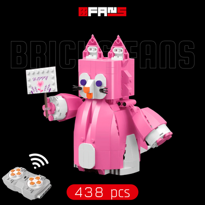 Articulated Pink Robot Fox (438 pcs)