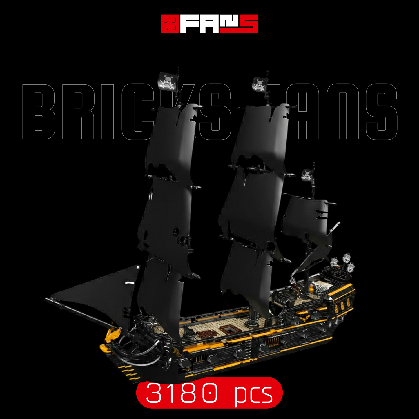 Black Pearl (3180 pcs)