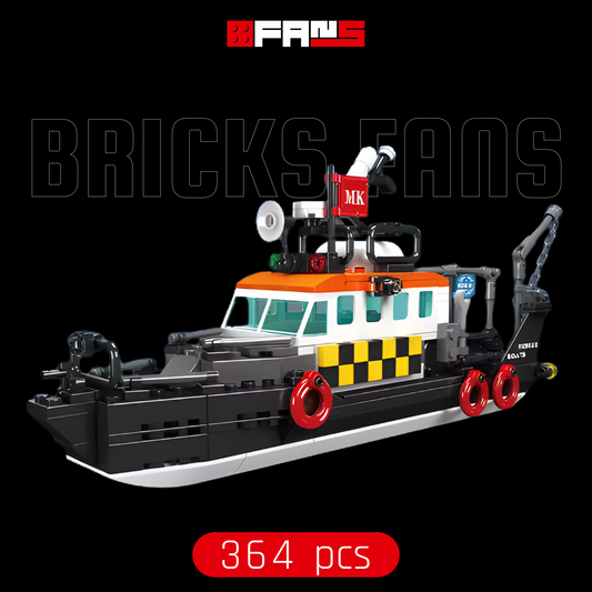 British Multi-functional Rescue Boat (364 pcs)