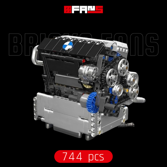 Motorized S55 Inline-6 Engine (744 pcs)