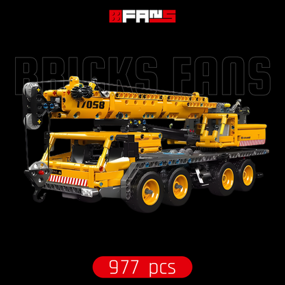 Модель мобильного крана (997 деталей) 