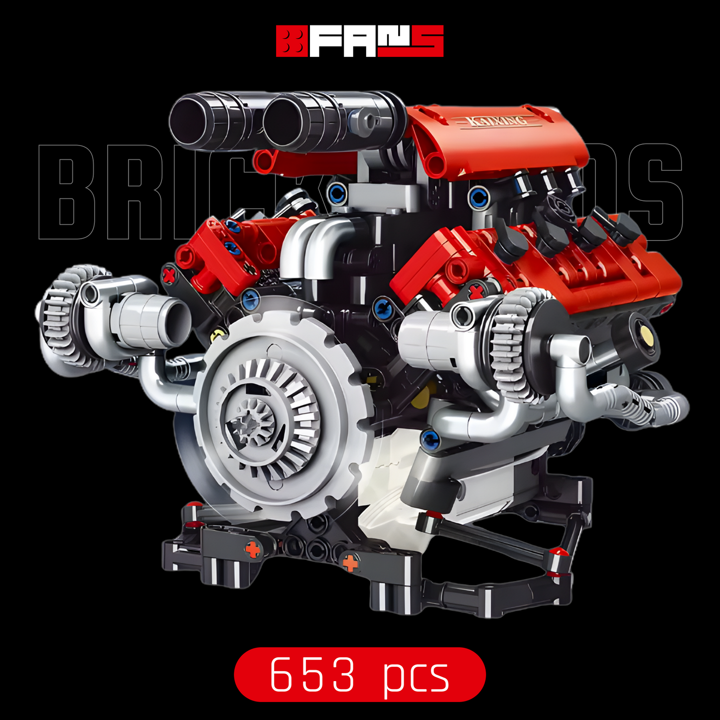 Tech-Turbo V8 (653 pezzi) 