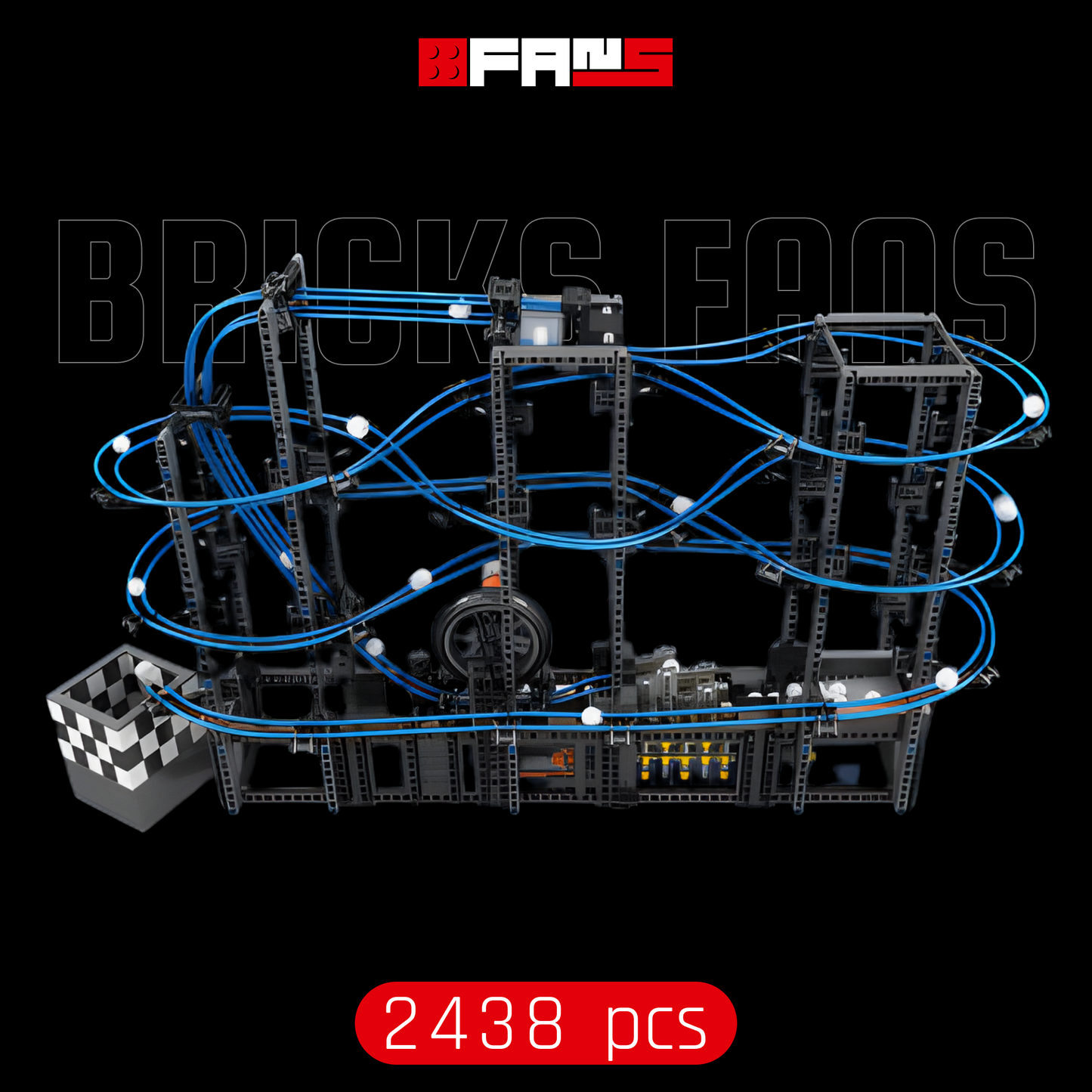 Great Ball Contraption : Circuit à billes (2438 pièces) 