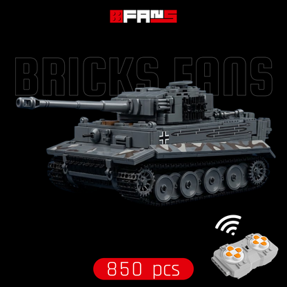 Tiger Heavy Tank (850 peças) 
