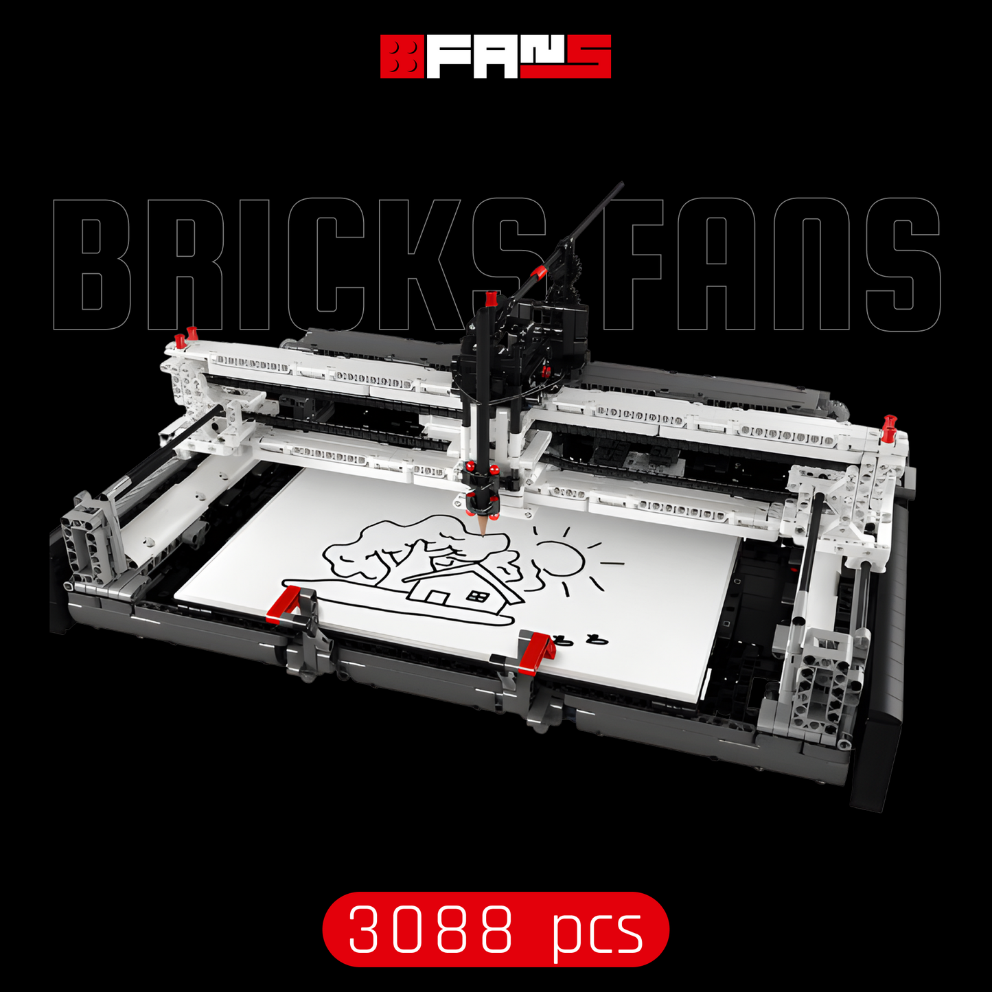 Plotter Eléctrico de Caneta (3088 peças) 