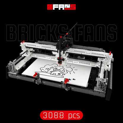 Plotter Eléctrico de Caneta (3088 peças) 