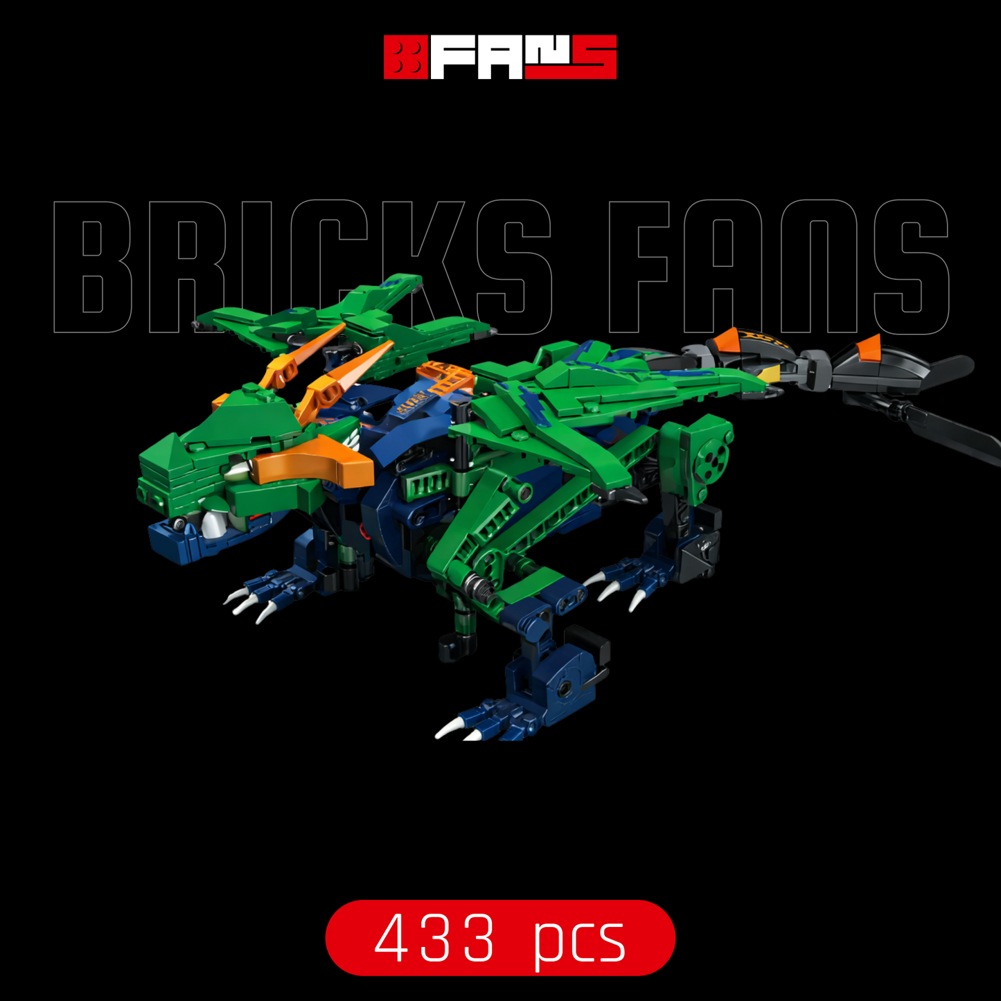 Dragon Gardien de la Forêt STEM (433 pièces) 