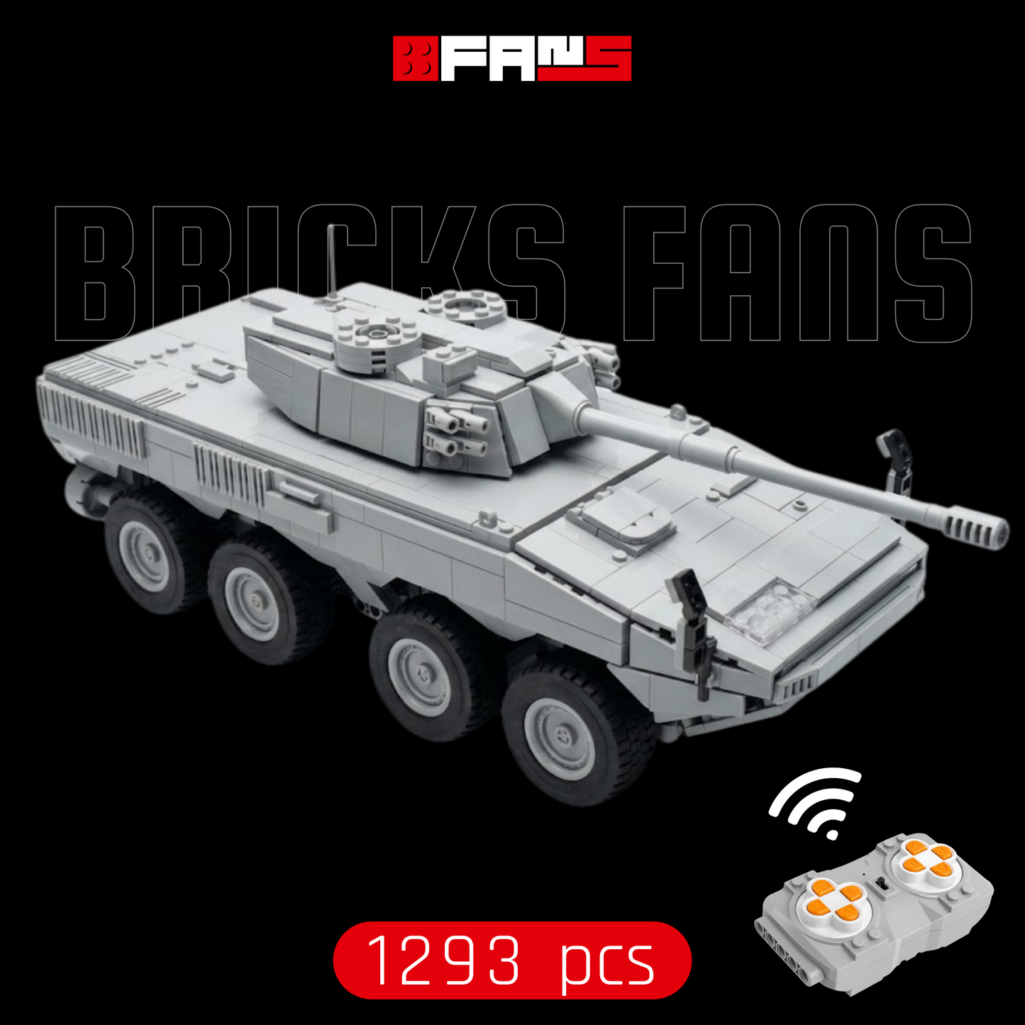 ZTL-11 Radpanzer für Angriffsoperationen (1293 Teile) 