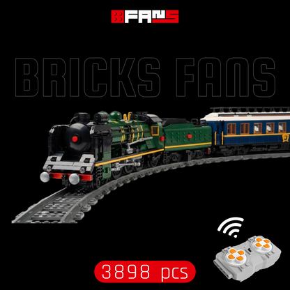 Locomotives à vapeur Orient Express SNCF 231 (3898 pièces) 