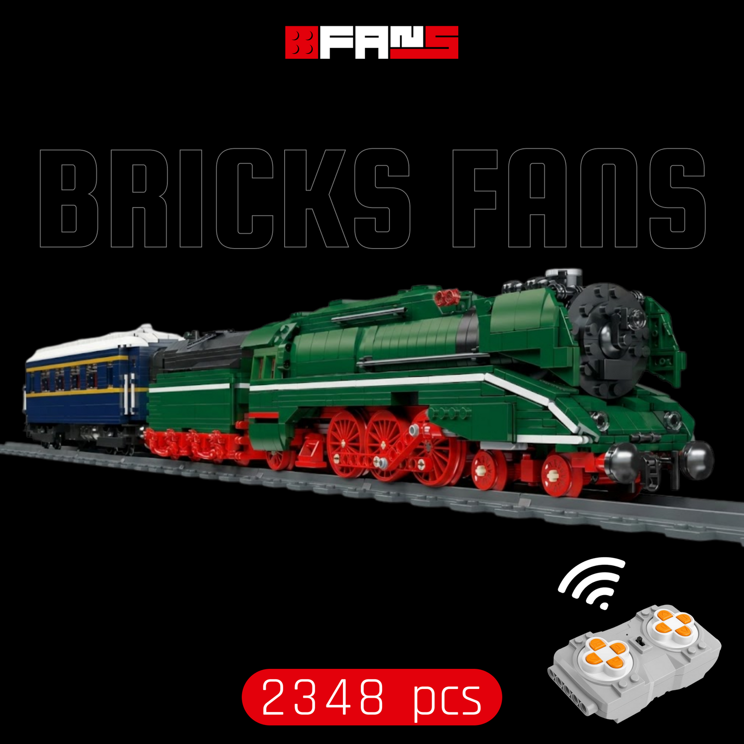 German Express Train (2348 pcs)