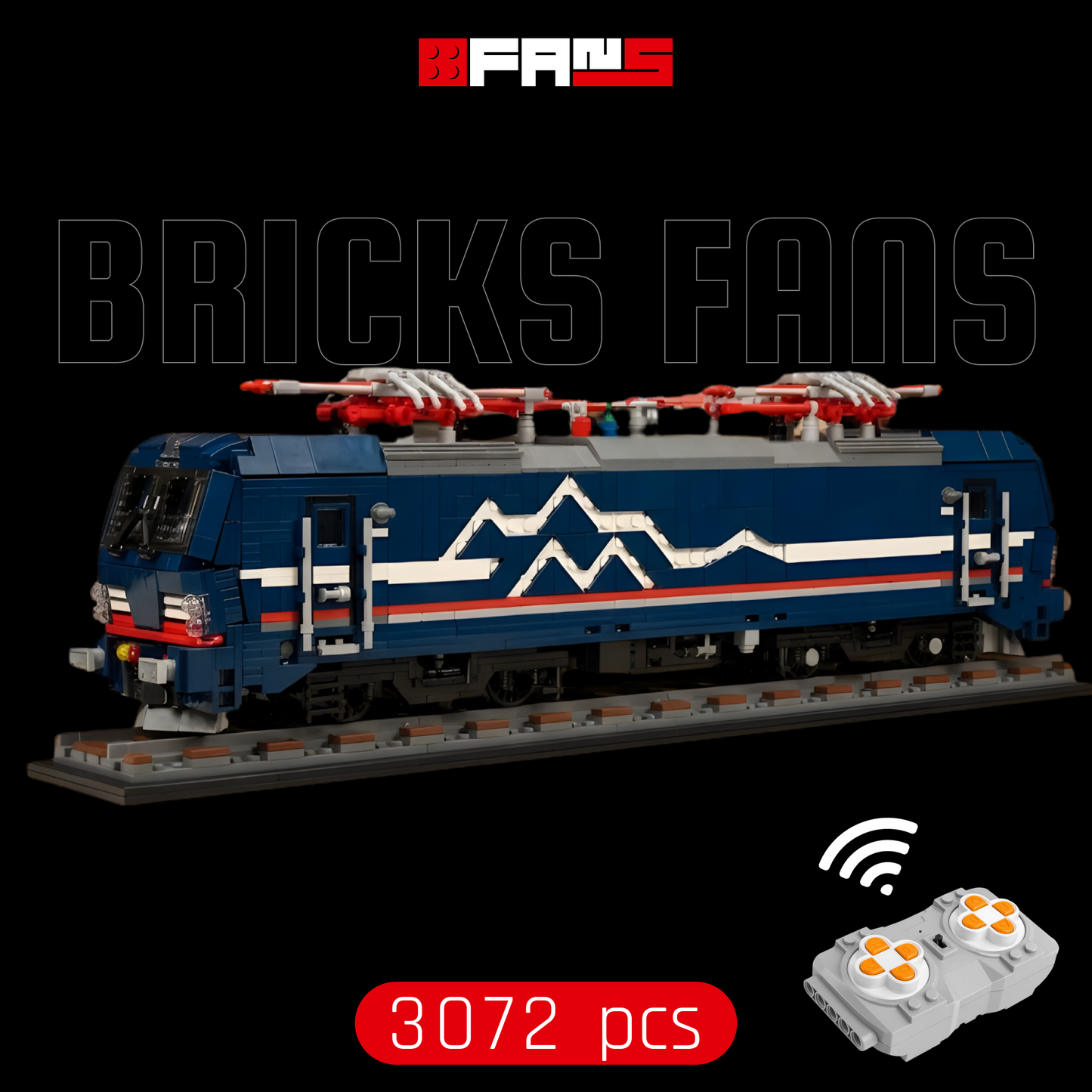 Locomotive électrique Vectron MS (3072 pièces) 