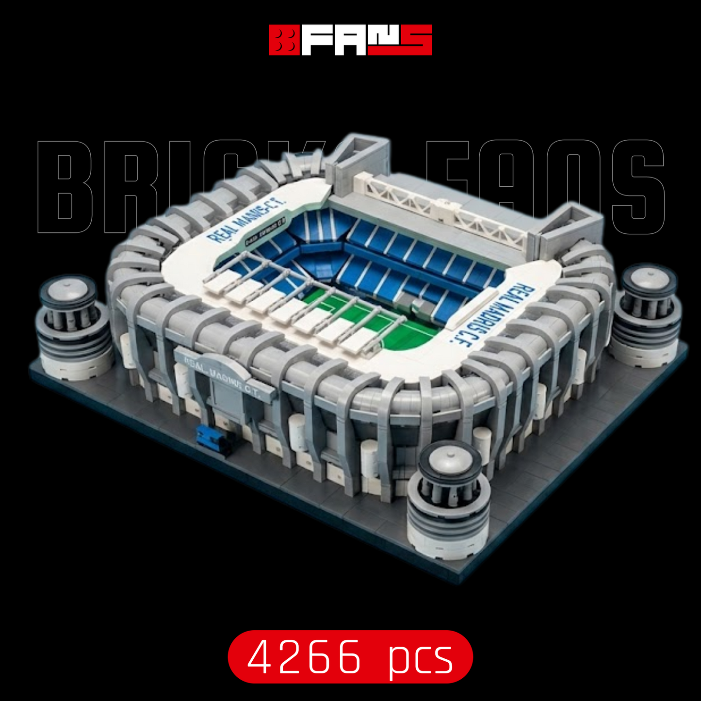 Modello dello Stadio Bernabéu (4266 pezzi) 
