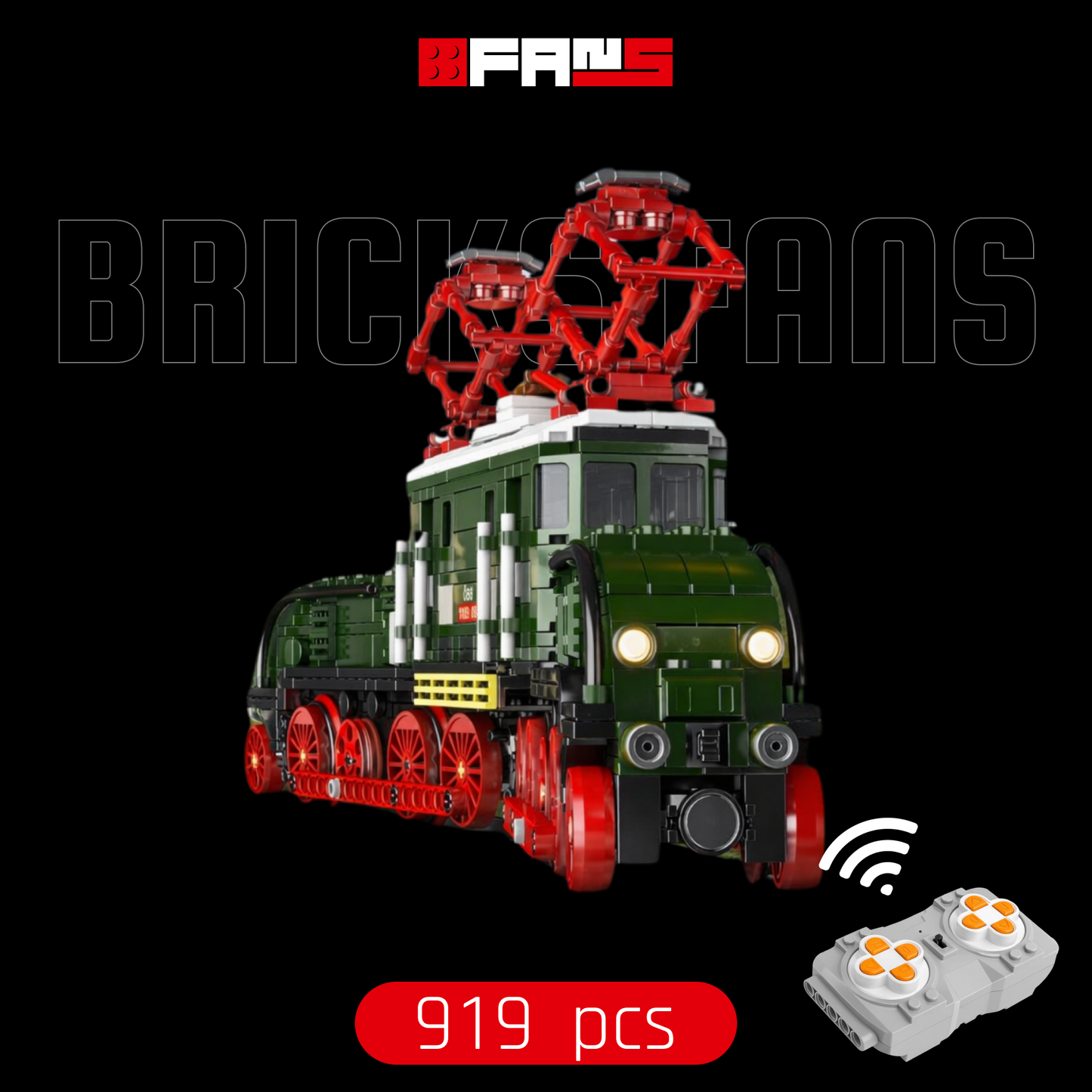 Locomotive électrique OBB 1189.08 (919 pièces) 