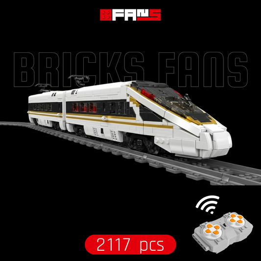 Train à grande vitesse Fuxing EMU (2117 pièces) 