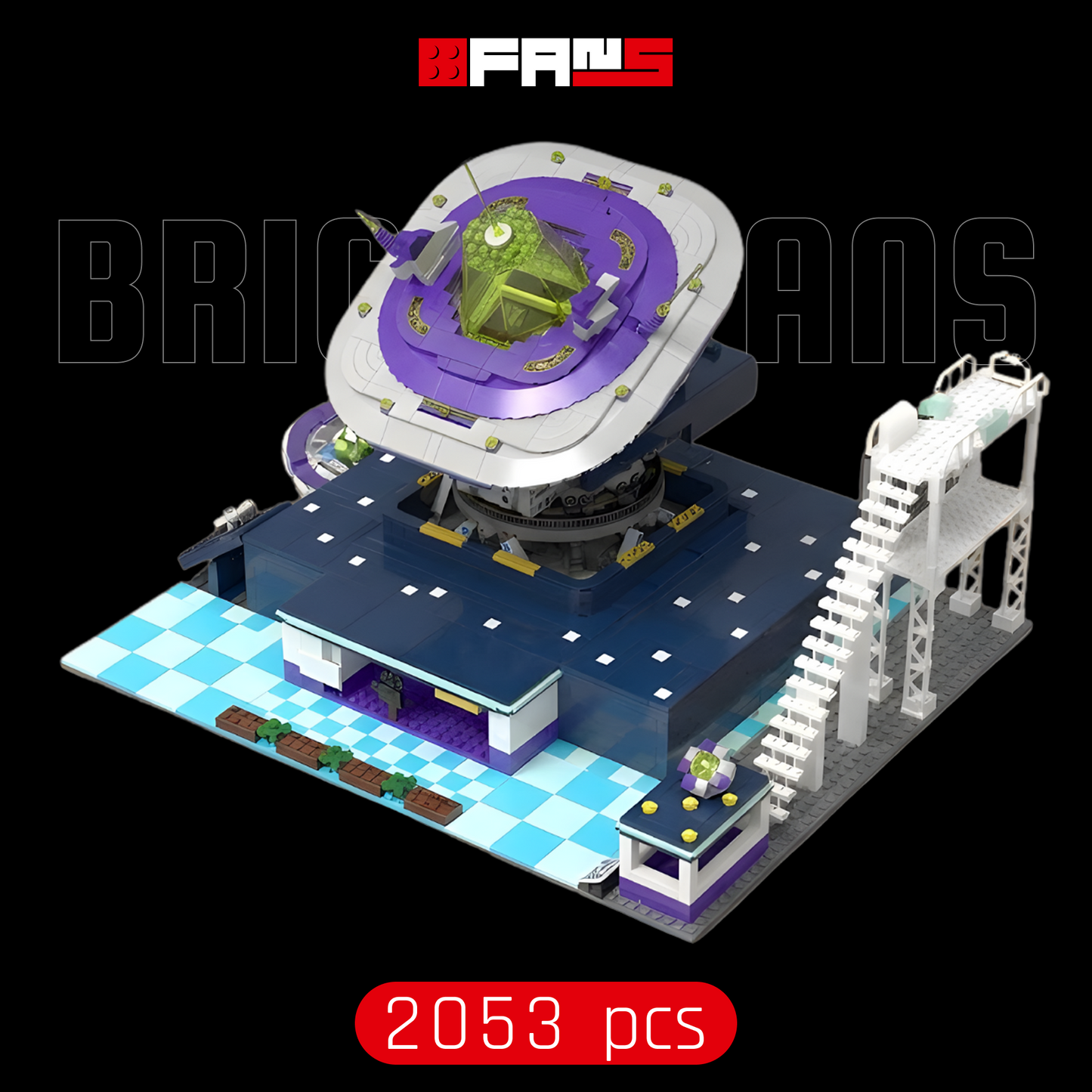 Alien UFO Launch Pad (2053 pcs)