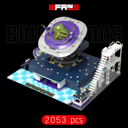Alien UFO Launch Pad (2053 pcs)